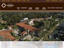 Tablet Screenshot of francisparker.org